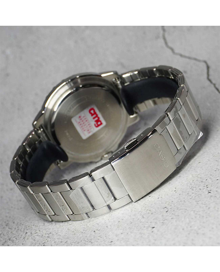 Часы Casio Collection MTD-125D-2A1VDF (MTD-125D-2A1) — нержавеющая сталь, мужские
