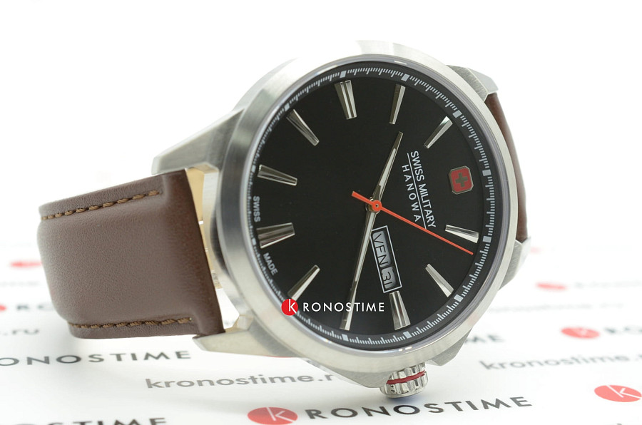 Часы Swiss Military Hanowa 06-4346.04.007 — кварцевые, сталь