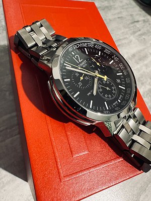 Фото покупателя: Швейцарские наручные часы Tissot PRC 200 Chronograph T114.417.11.057.00 с хронографом