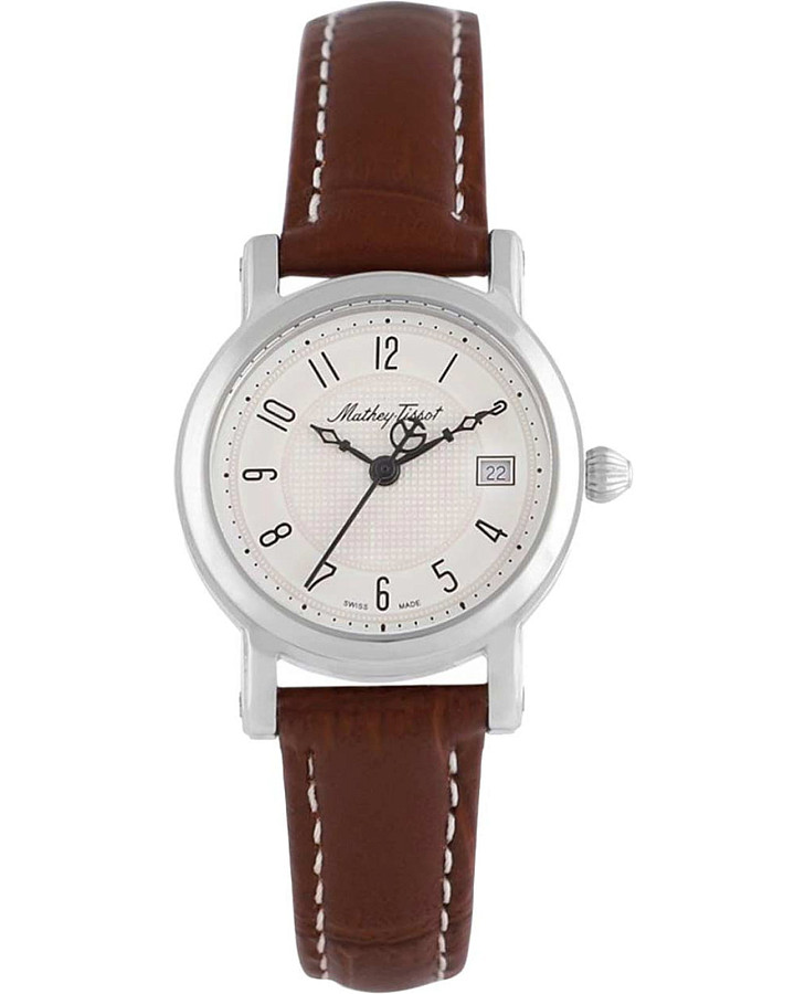 Часы Mathey-Tissot City Leather D31186AG — женские, белый