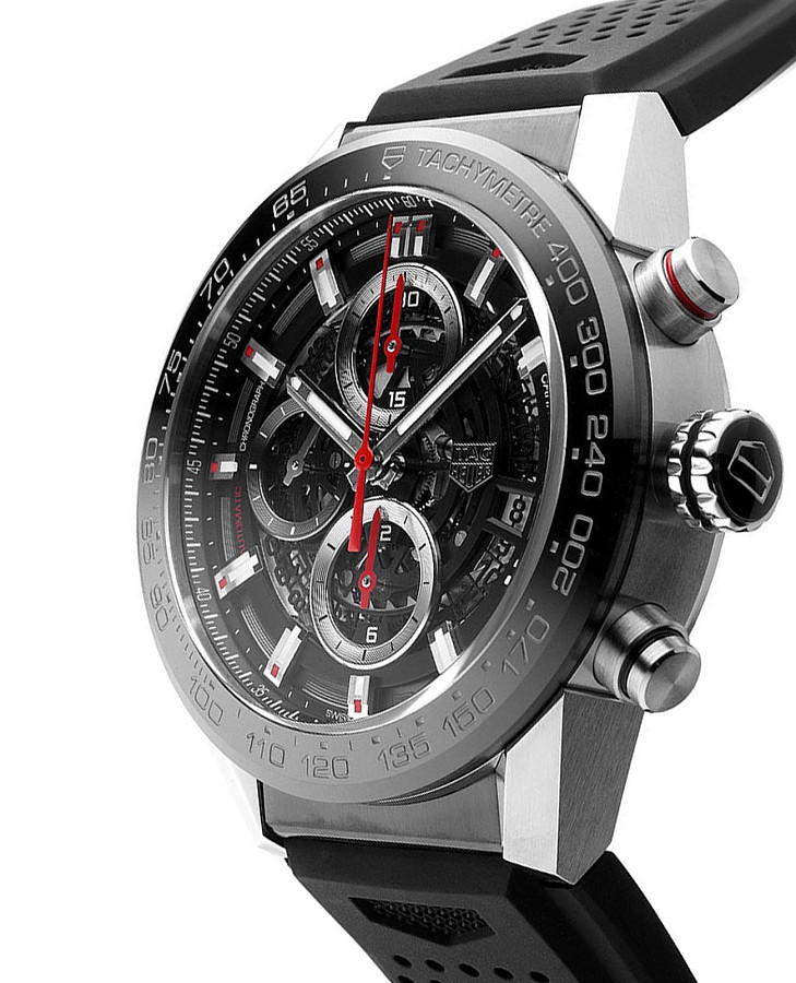 Часы TAG Heuer Carrera CAR201V.FT6046 — механические, сталь металл керамика