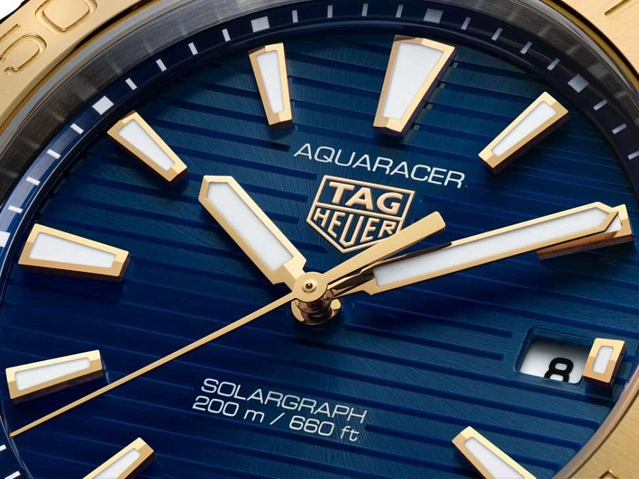 Часы TAG Heuer Aquaracer Professional 200 Solargraph WBP1120.BB0002 — сталь металл, Швейцария
