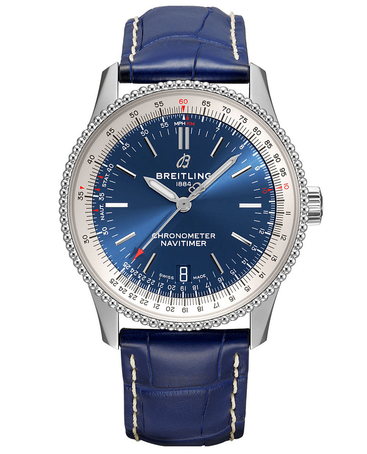 Часы Breitling Navitimer Automatic 38 A17325211C1P1 — мужские, синий