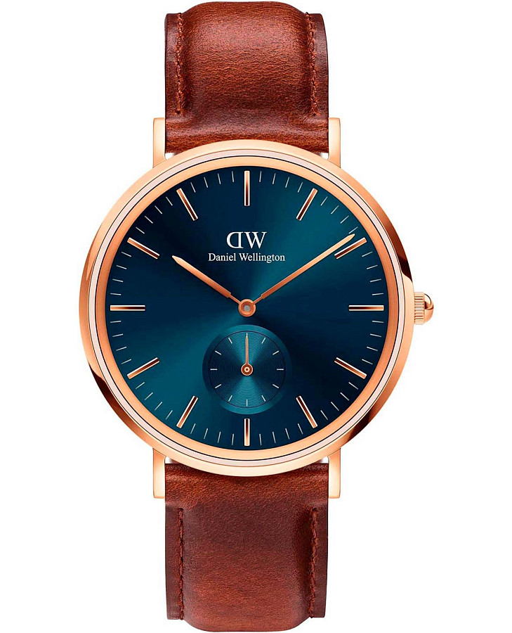 Часы Daniel Wellington Classic Multi-Eye St Mawes Arctic Rose Gold DW00100708 — мужские, синий