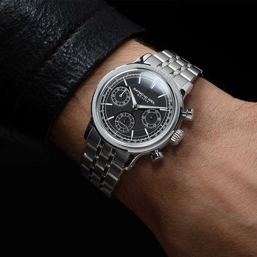 Часы Raymond Weil Freelancer 7765-ST-20001 — металл сталь, Швейцария