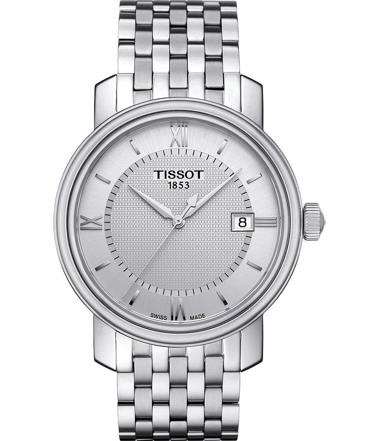 Часы Tissot Bridgeport T097.410.11.038.00 — мужские, белый