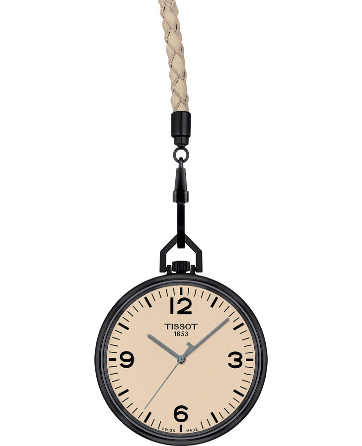 Часы Tissot Lepine T863.409.99.267.00 — мужские, бежевый