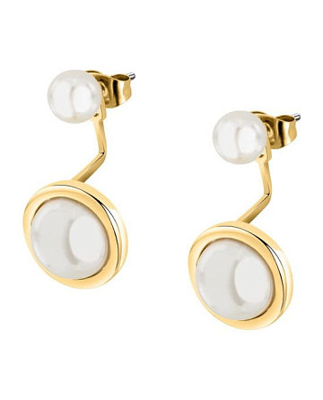 Серьги Karl Lagerfeld Pearl KLAYR14 с жемчугом