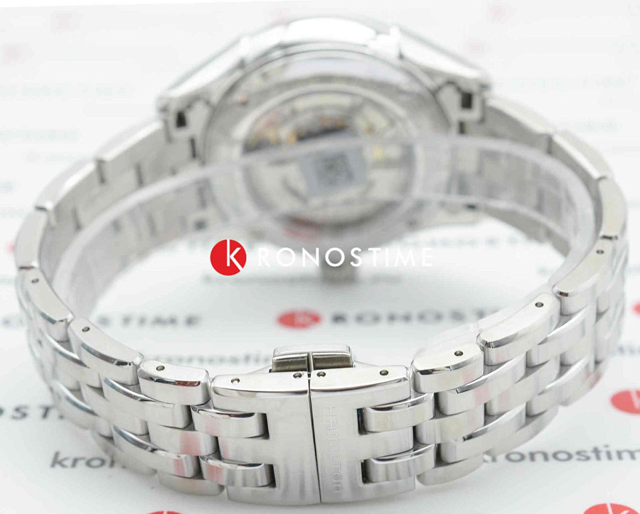 Часы Hamilton Jazzmaster Gents Auto H32475130 — черный, сталь металл