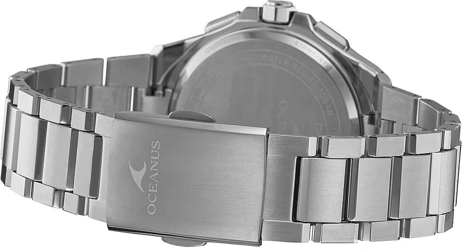 Часы Casio Oceanus OCW-T6000-1A — серый, титан