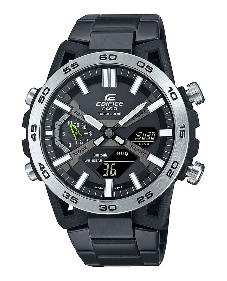 Часы Casio Edifice ECB-2000DD-1ADF (ECB-2000DD-1A) — мужские, черный