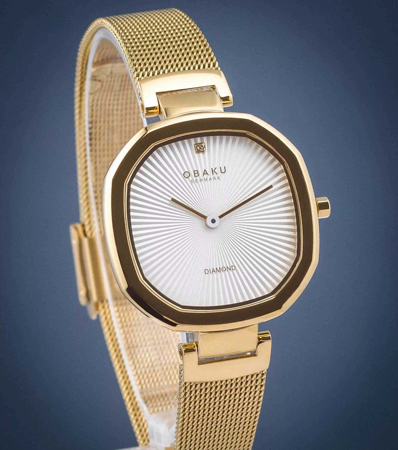 Часы Obaku Diamond V277LXGIMG — Дания, кварцевые