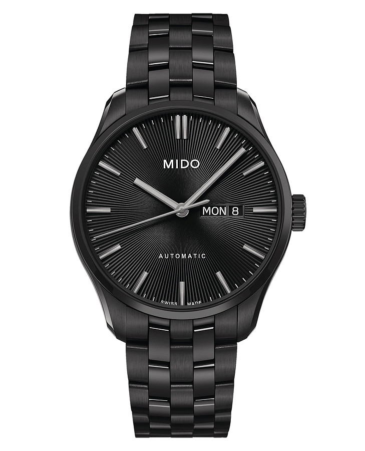 Часы Mido Belluna Sunray M024.630.33.051.00 — мужские, черный
