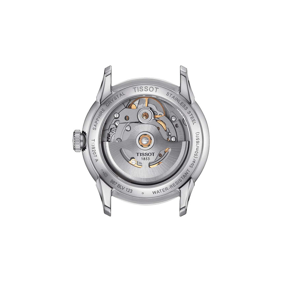 Часы Tissot Chemin des Tourelles Powermatic 80 T139.207.11.031.00 — серебристый, сталь металл