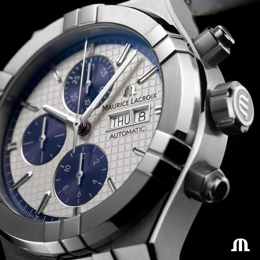 Часы Maurice Lacroix Aikon Automatic AI6038-SS002-131-1 — нержавеющая сталь, мужские
