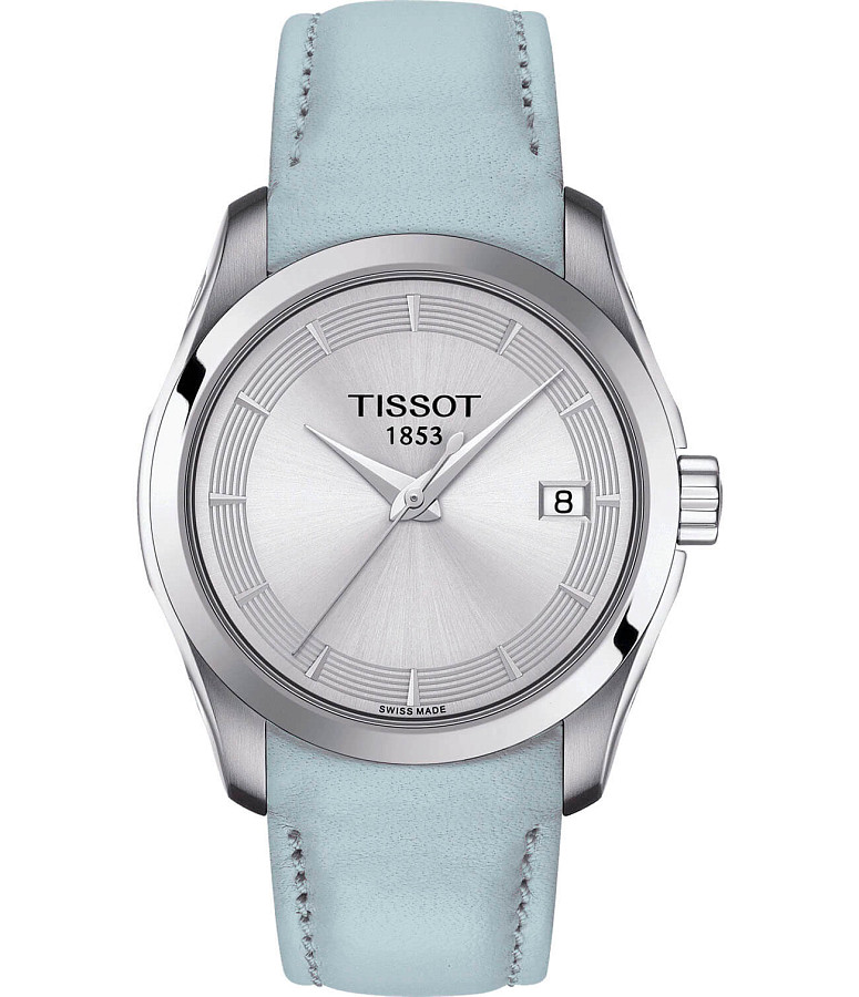 Часы Tissot Couturier Lady T035.210.16.031.02 — женские, серебристый