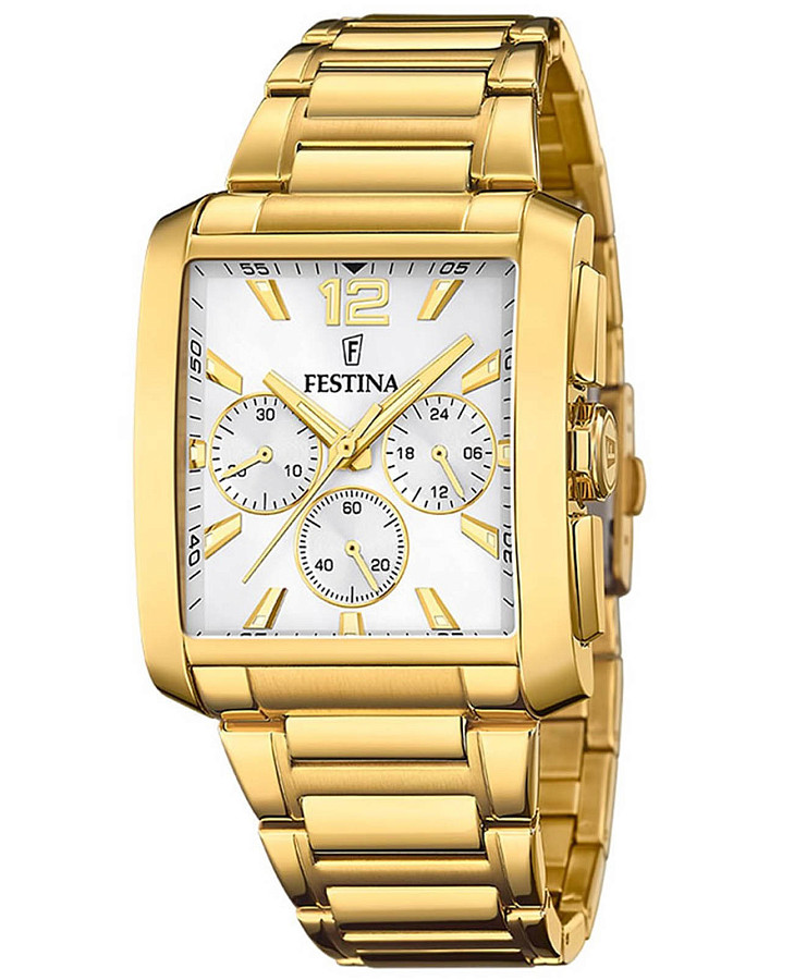 Часы Festina Timeless Chrono F20638/1 — мужские, серебристый