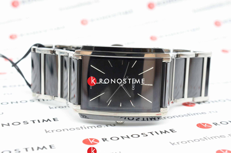 Часы Rado Integral R20206162 — черный, металл сталь керамика