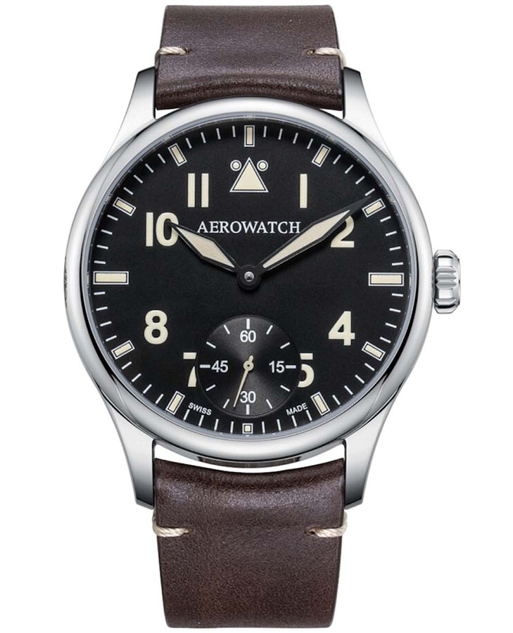 Часы Aerowatch Renaissance 55981 AA02 — мужские, черный