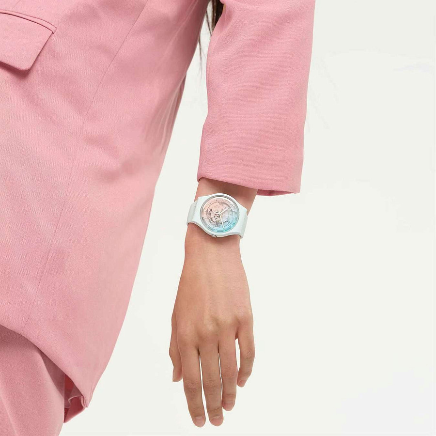 Часы Swatch New Gent Bioceramic Lacquered SO32S101 — артикул SO32S101