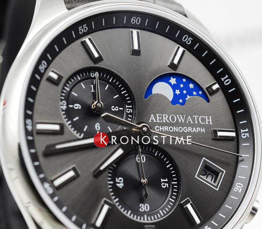 Часы Aerowatch Les Grandes Classiques 78990 AA01 — нержавеющая сталь, мужские