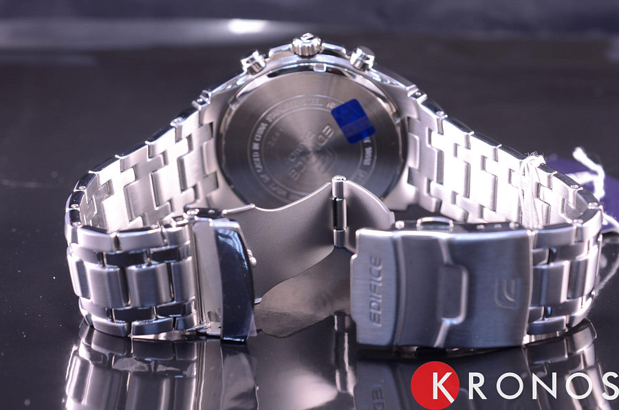 Часы Casio Edifice EF-539D-1A2VUDF (EF-539D-1A2) — кварцевые, Япония, мужские