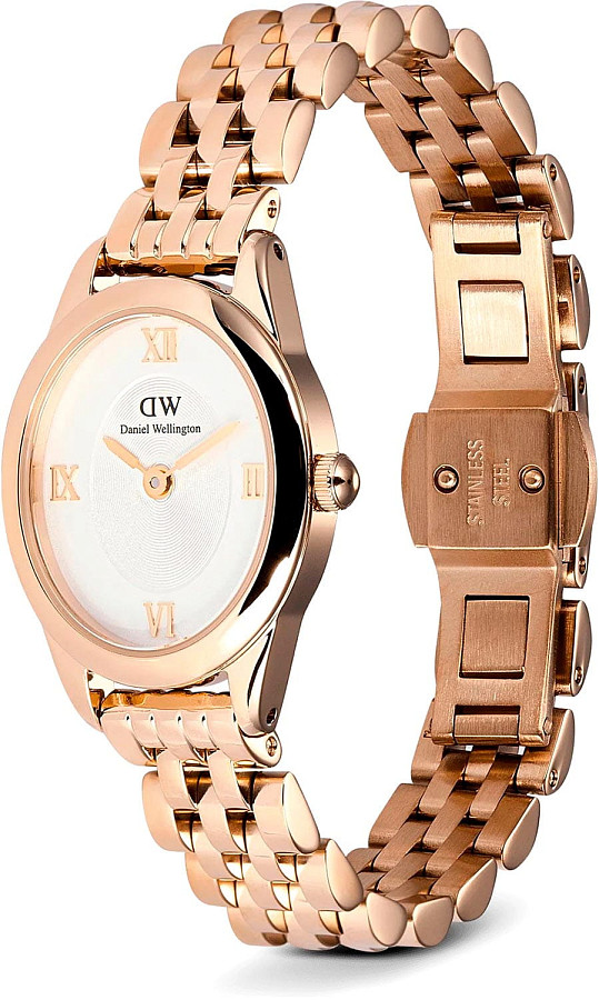 Часы Daniel Wellington Ophelia Mini Rose Gold DW00100805 — женские, нержавеющая сталь с pvd-покрытием