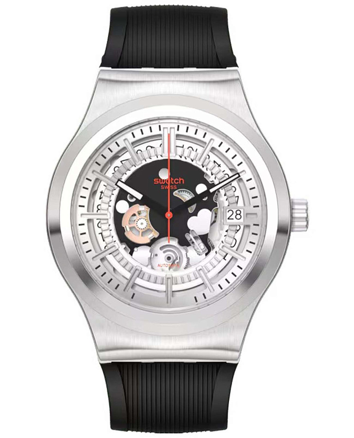 Часы Swatch Irony Sistem51 YIS431 — мужские, серебристый