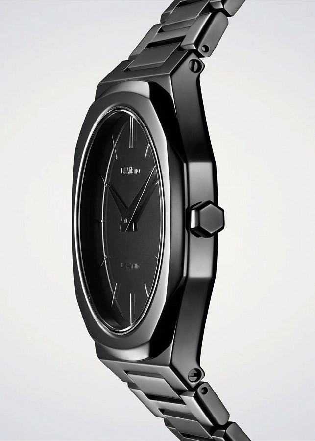 Часы D1 Milano Ultra Thin UTBU09 — нержавеющая сталь с pvd-покрытием, мужские