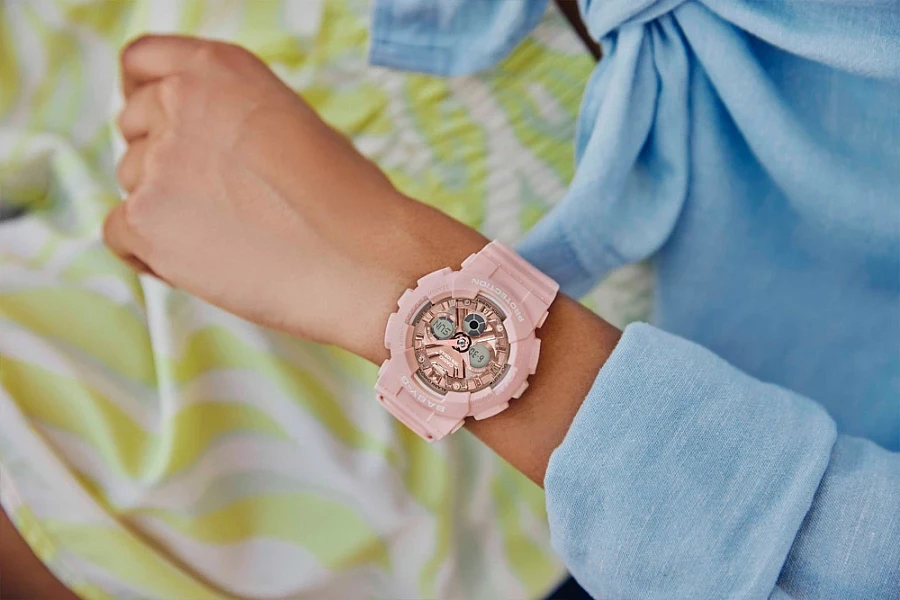 Часы Casio Baby-G BA-130-4A — пластик, Япония