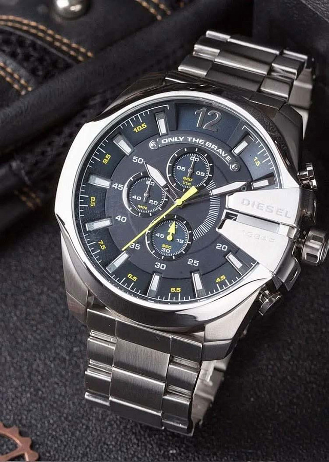 Часы Diesel Mega Chief DZ4465 — кварцевые, Италия, мужские