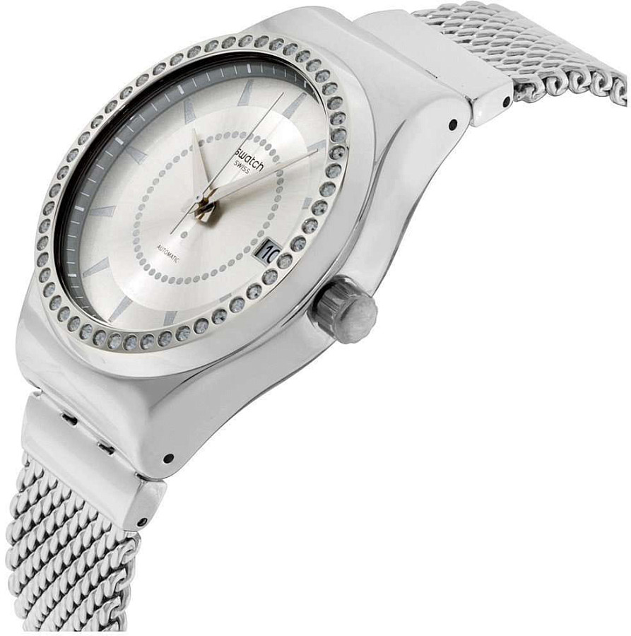 Часы Swatch Irony Sistem51 YIS406GA — нержавеющая сталь, женские