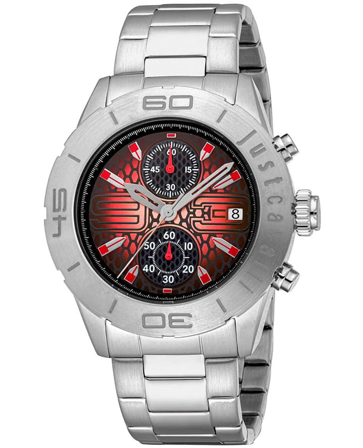 Часы Just Cavalli Cavaliere JC1G386M0045 — мужские, красный