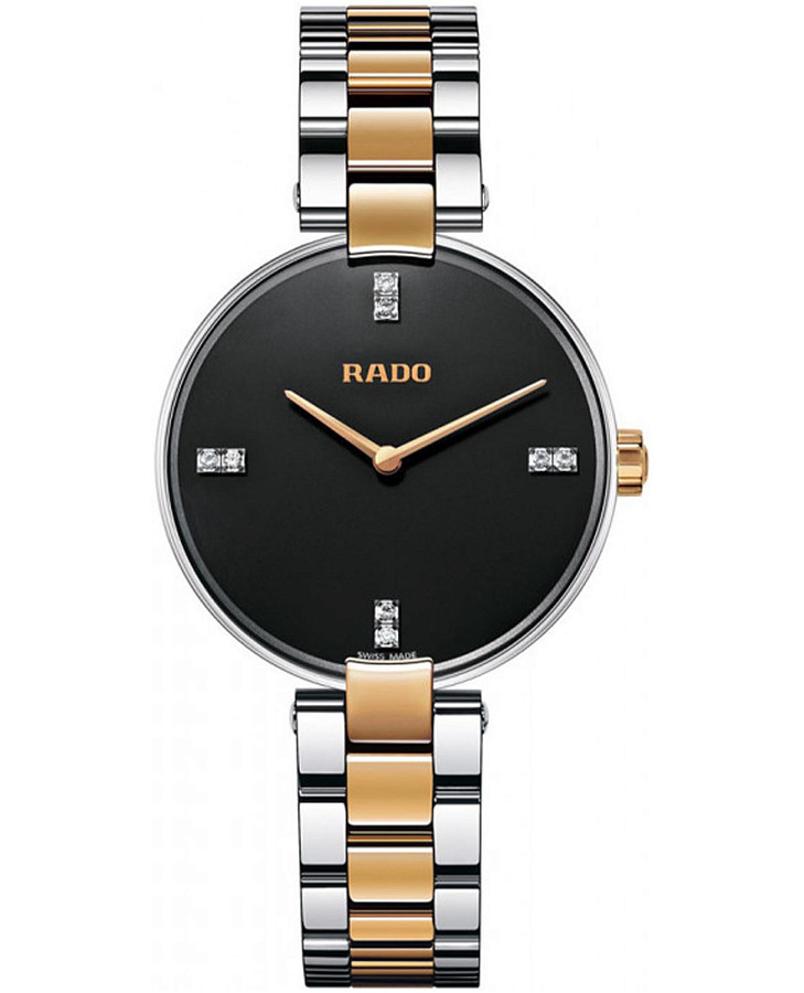 Часы Rado Coupole R22850703 — женские, черный