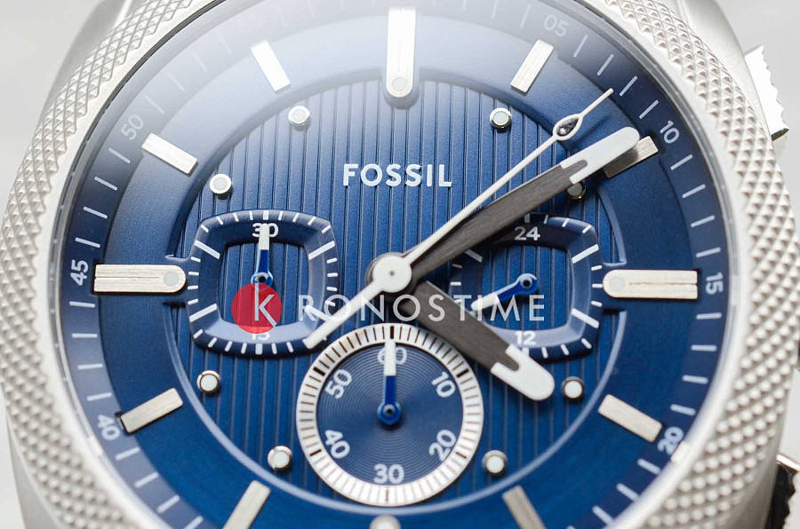 Часы Fossil Machine FS6096 — нержавеющая сталь, мужские