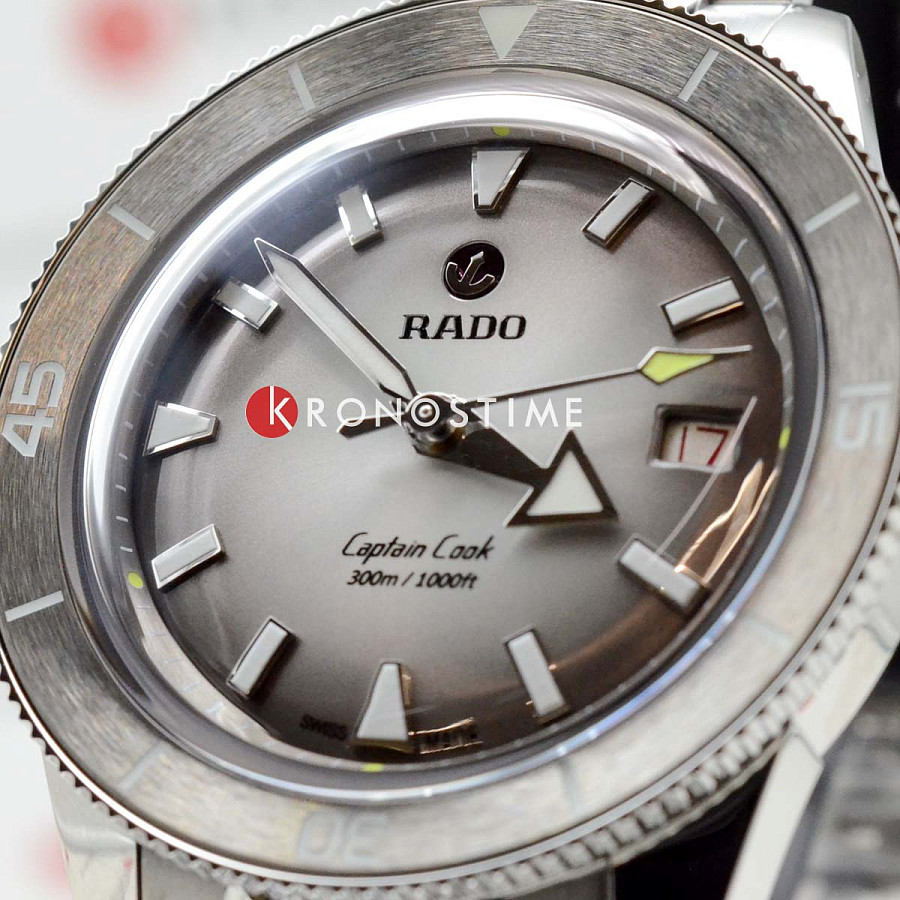 Часы Rado Captain Cook X Tennis Limited Edition R32222108 — мужские, нержавеющая сталь