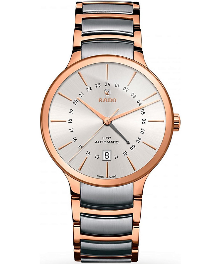 Часы Rado Centrix UTC Automatic R30162013 — мужские, серебристый