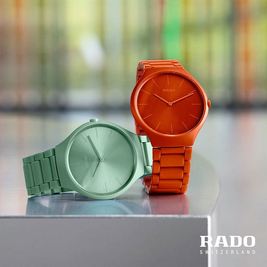 Часы Rado True Thinline Le Corbusier R27095652 — Швейцария, кварцевые