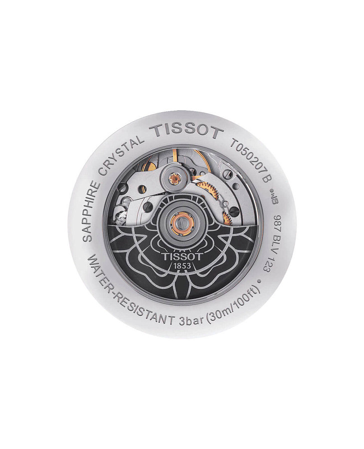 Часы Tissot Lady Heart Flower Powermatic 80 T050.207.11.117.05 — сталь металл, Швейцария