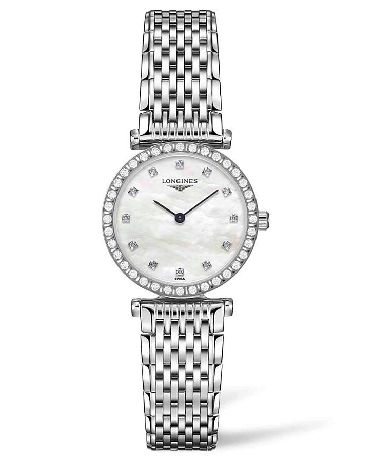 Часы Longines La Grande Classique L4.341.0.80.6 — женские, перламутровый