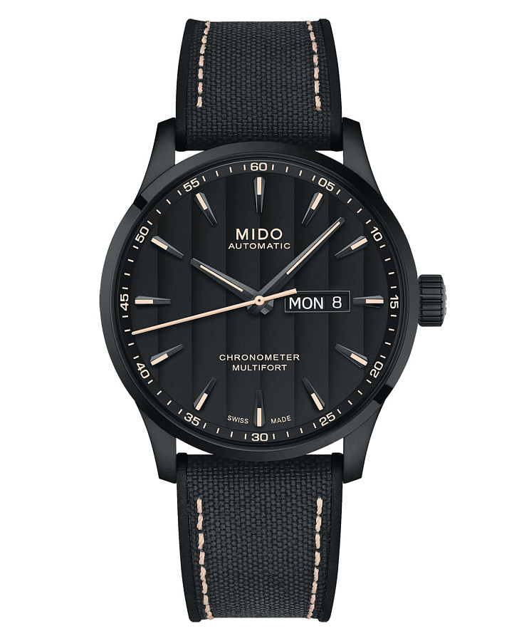 Часы Mido Multifort Chronometer 1 M038.431.37.051.00 — мужские, черный
