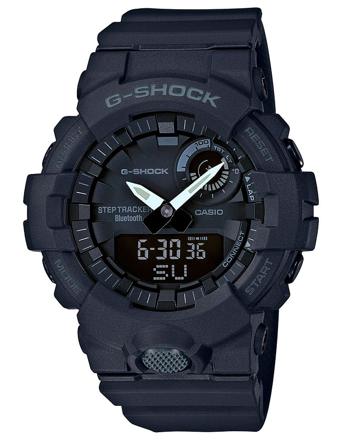 Часы Casio G-Shock GBA-800-1A — мужские, черный