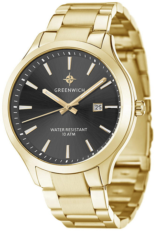 Часы Greenwich Helm GW 041.20.31 — мужские, нержавеющая сталь с ip-покрытием