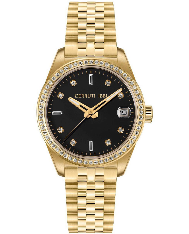 Часы Cerruti 1881 Baccio CIWLG0043301 — женские, черный