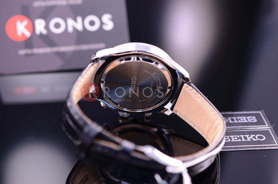 Часы Seiko Conceptual Series Dress SPC133P1 — кожаный, мужские