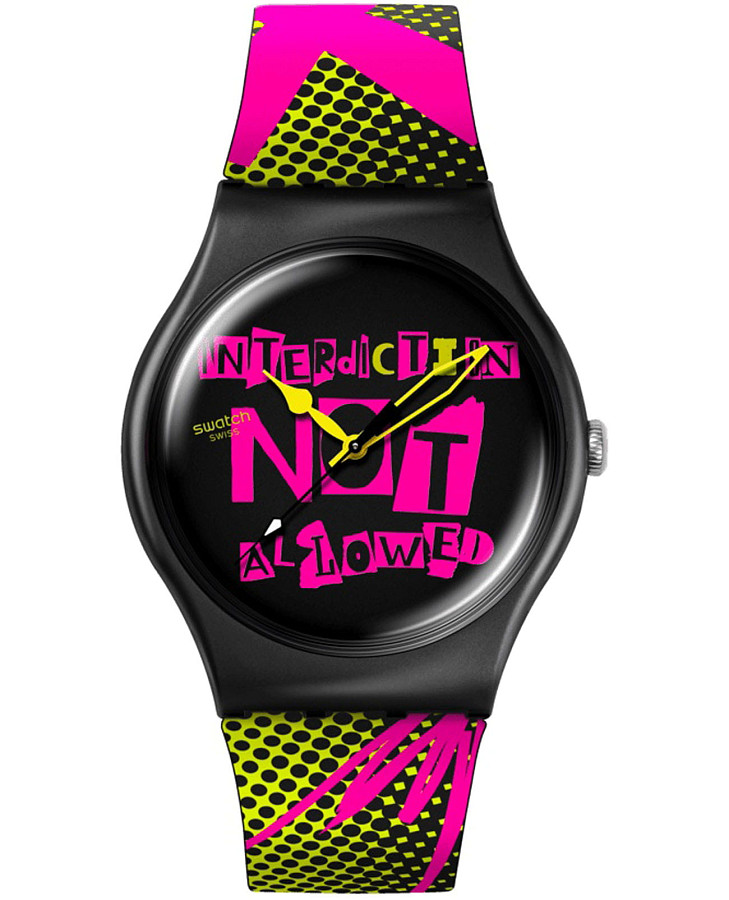 Часы Swatch Distort Mode SO32B121 — женские, цветной