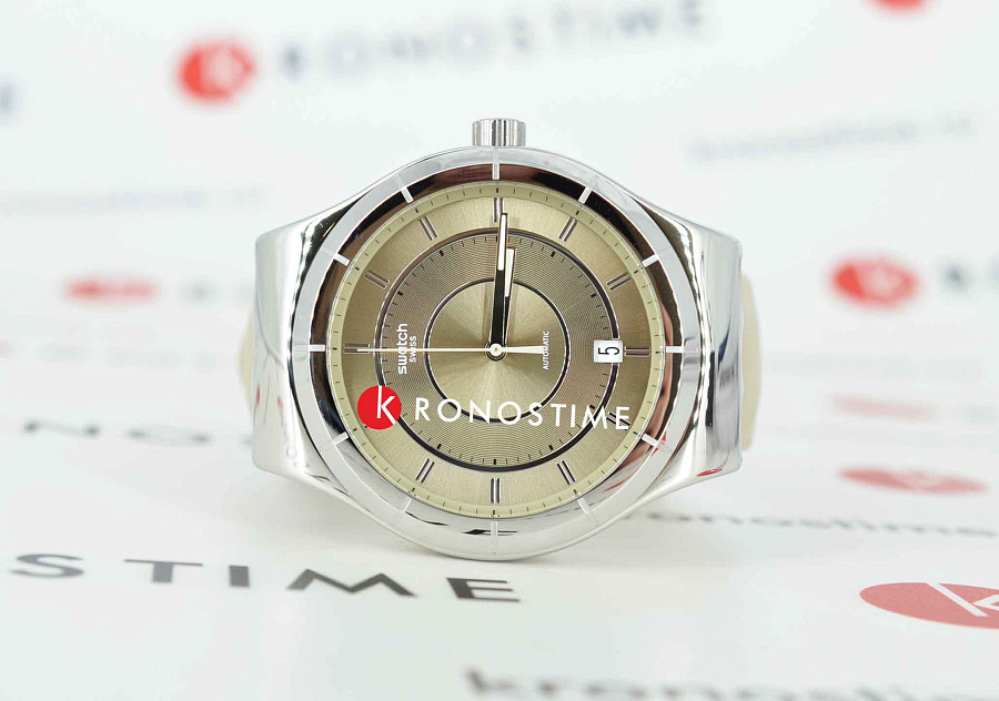 Часы Swatch Irony Sistem51 YIS434 — механические, сталь металл