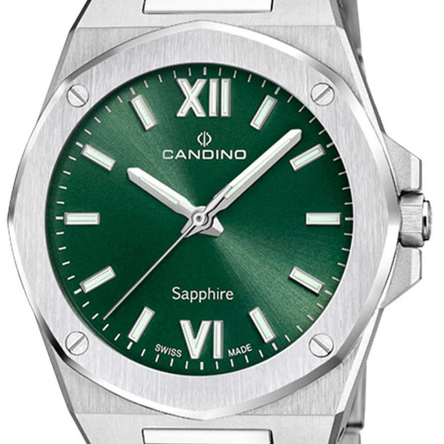 Часы Candino Elegance C4775/4 — кварцевые, металл сталь