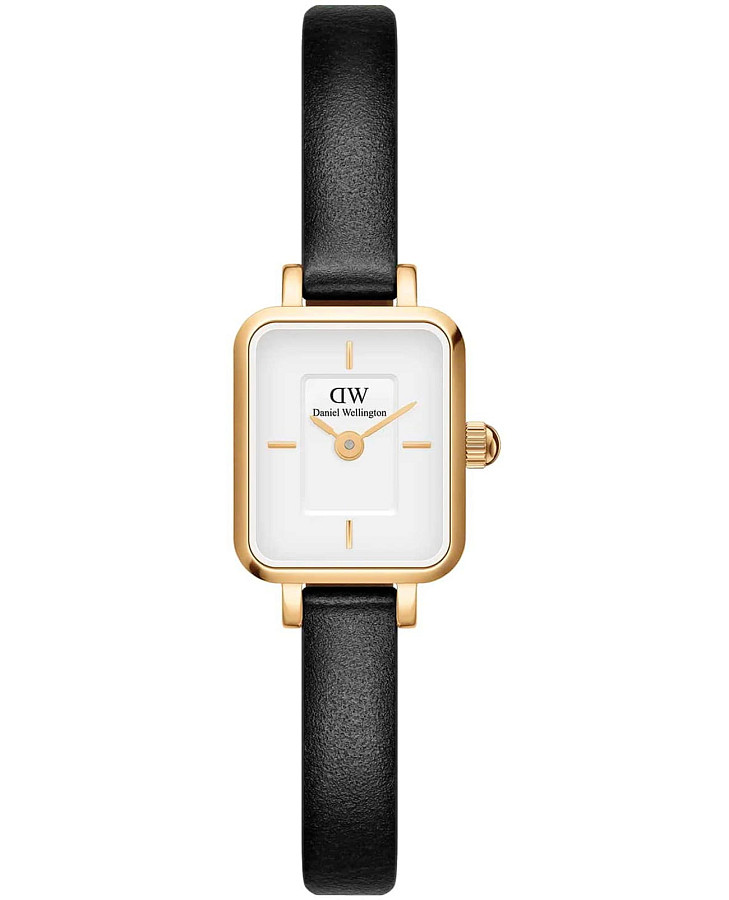 Часы Daniel Wellington Quadro Mini Sheffield Gold DW00100729 — женские, белый