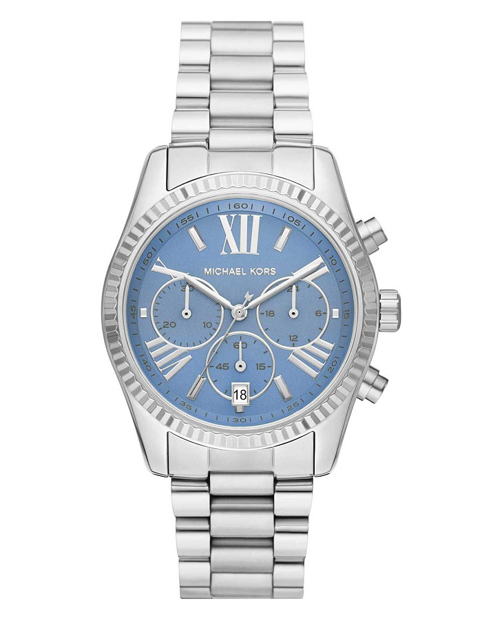Часы Michael Kors Lexington MK7215 — женские, голубой